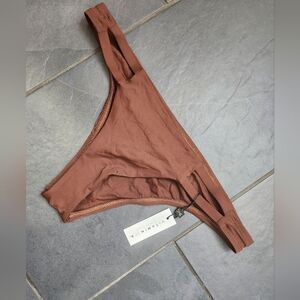 Vitamin A Neutra Brown Bikini Bottoms NWT